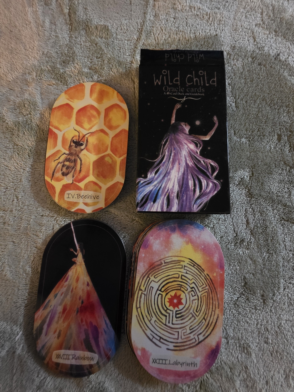 Wild Child Oracle Cards - Used Once
